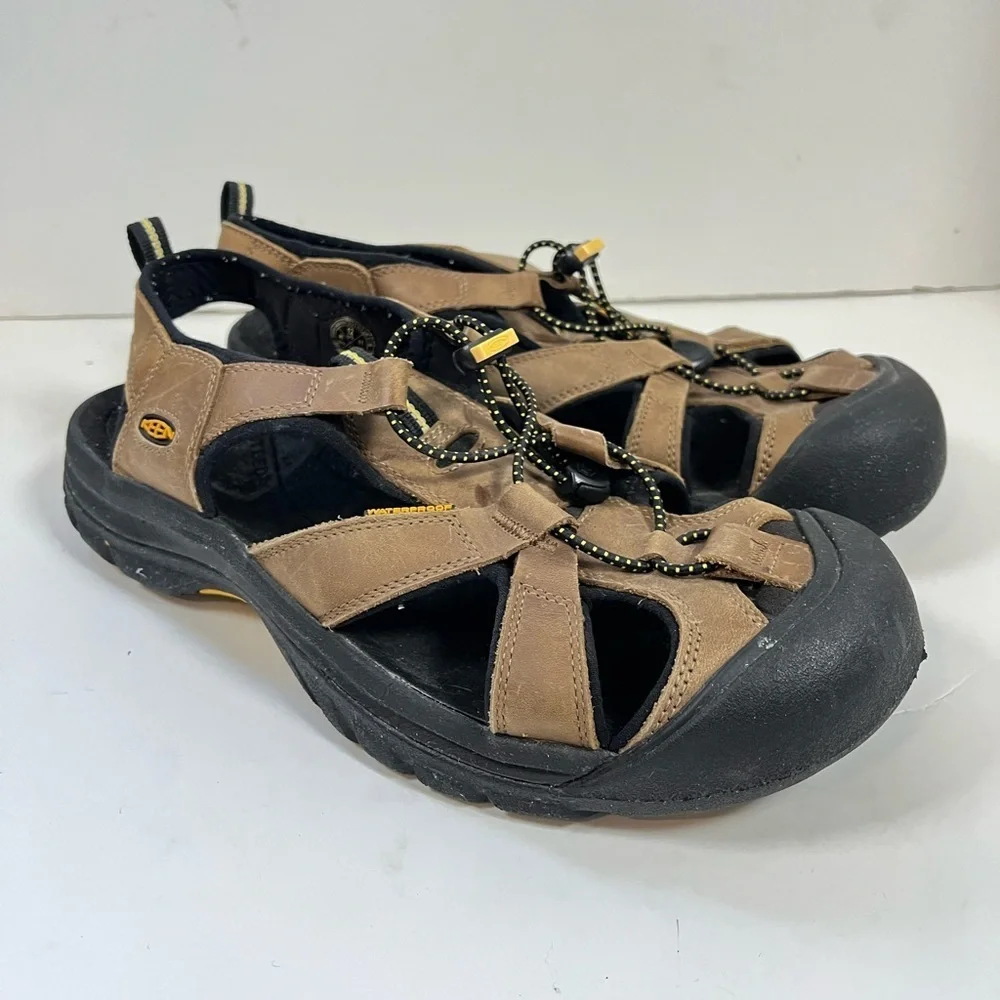 KEEN Mens Venice Waterproof Hiking Sandals Size 12